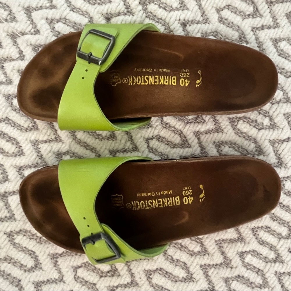 Birkenstock Madrid Sandals Green Size 40